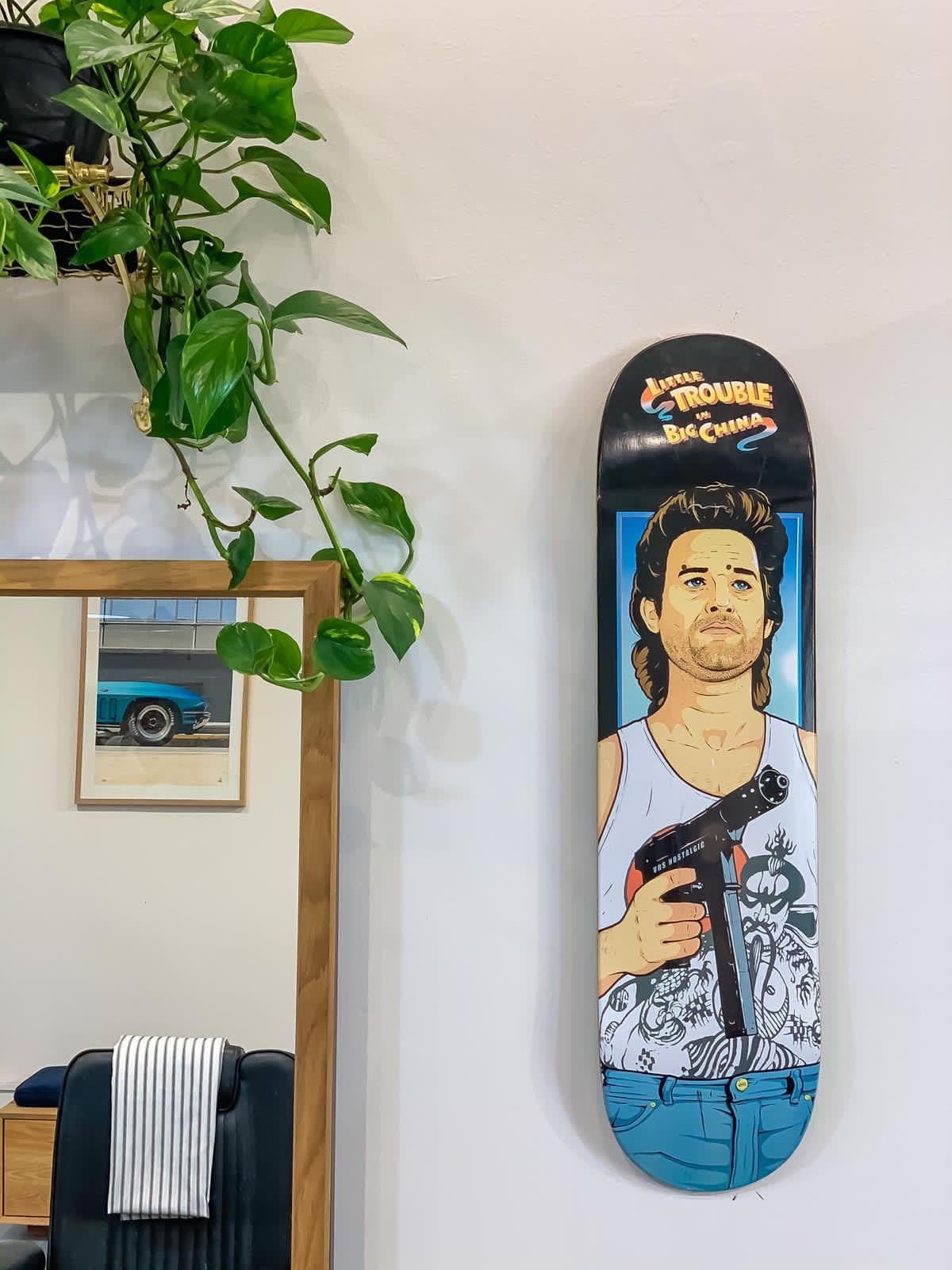 Inside the shop